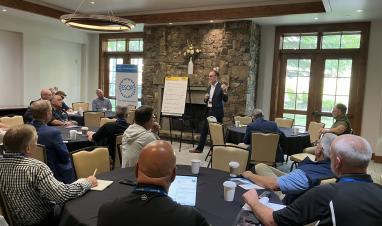 Attendees participate in a Roundtable discussion at the CEO Summit 2026