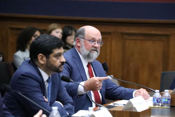 Jim Testifying in House