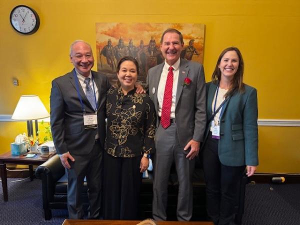 Hawaii Chapter with Rep Jill Tokuda