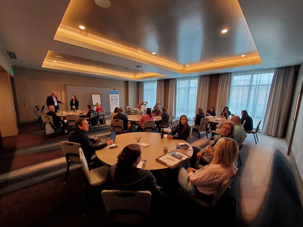 CFO Summit 2025 Attendees in a roundtable discussion