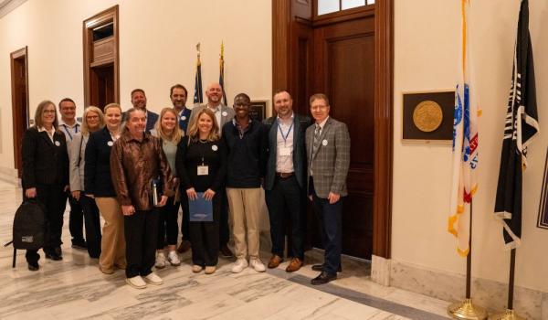 Iowa/Nebraska Chapter visits Sen. Joni Ernst’s office.