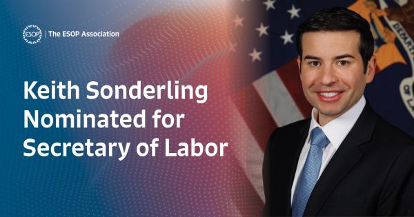 Keith Sonderling Nominated for Secretary of Labor