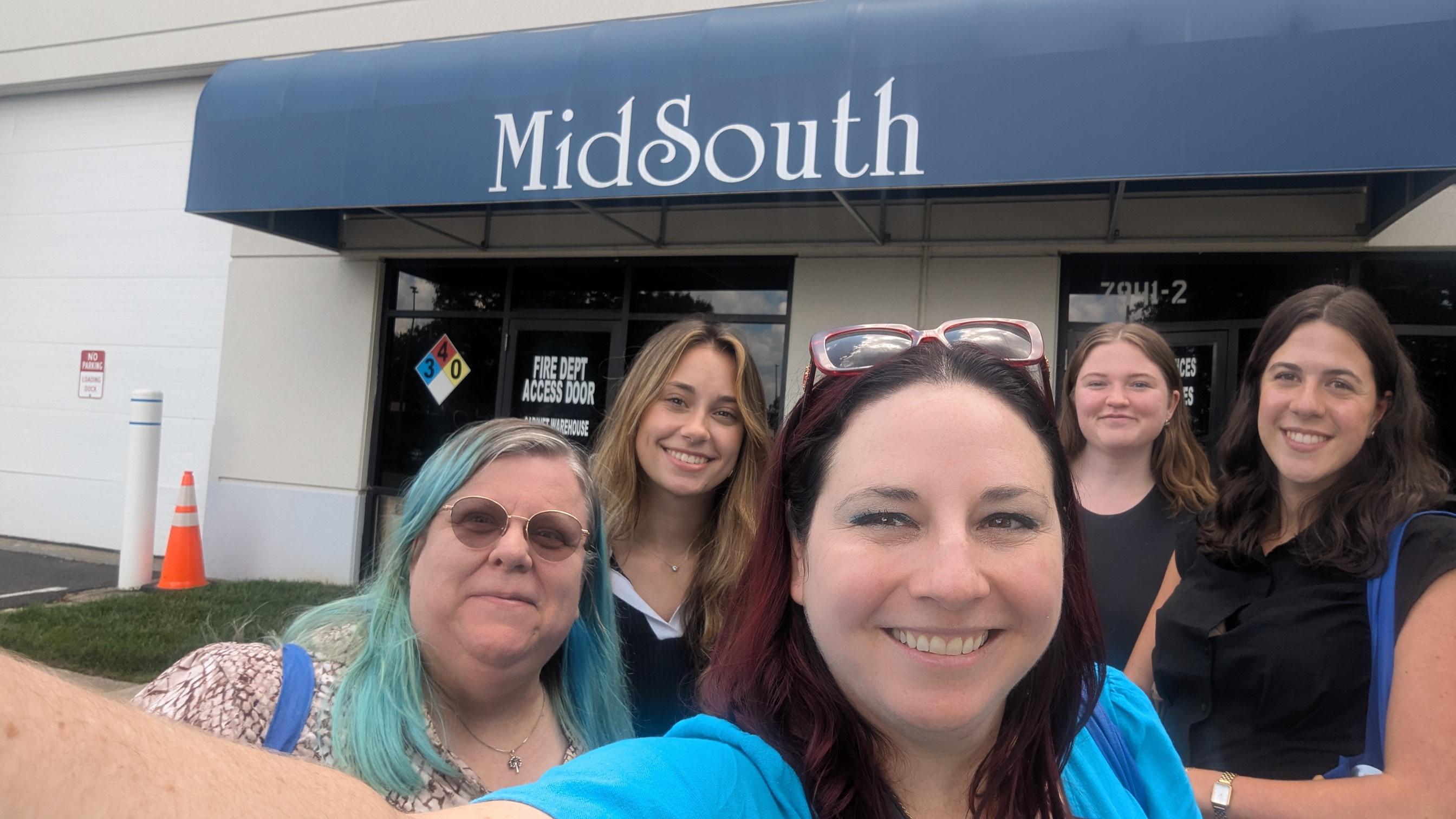 Interns at Mid-South Building Supply