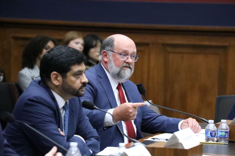 Jim Testifying in House