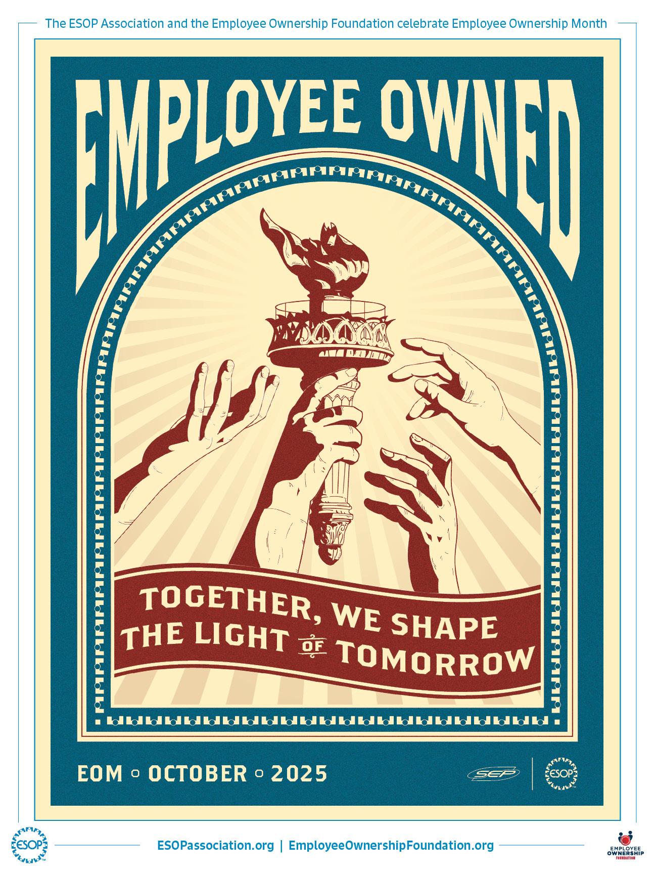 2025 Employee Ownership Month Poster
