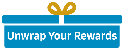 Unwrap Your Rewards Button