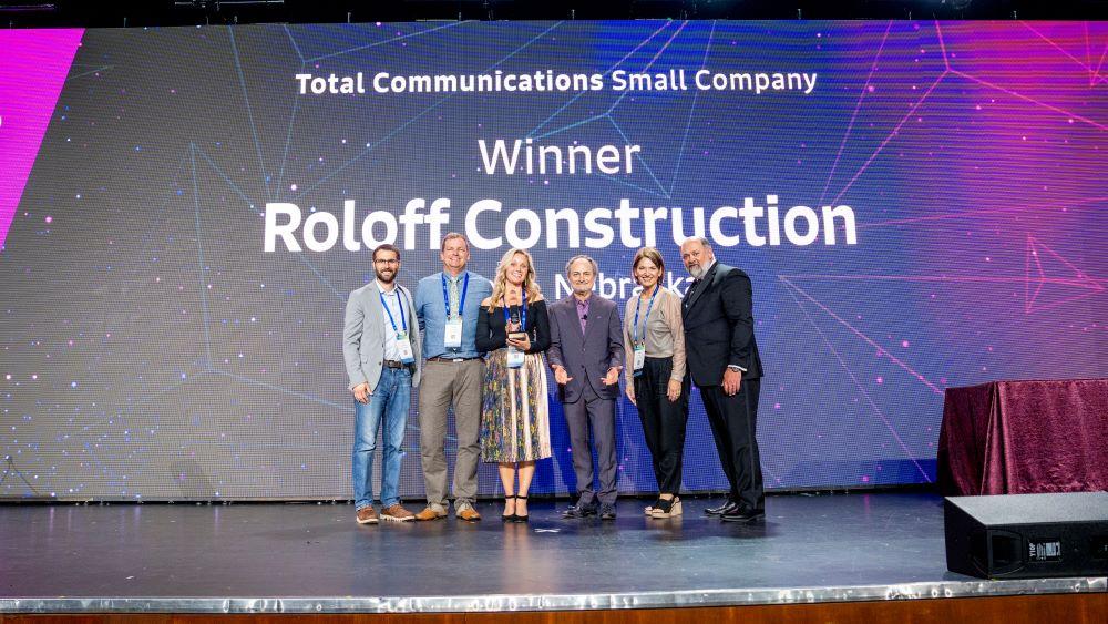 AACE Awards_Roloff Construction_Small-Total Communications