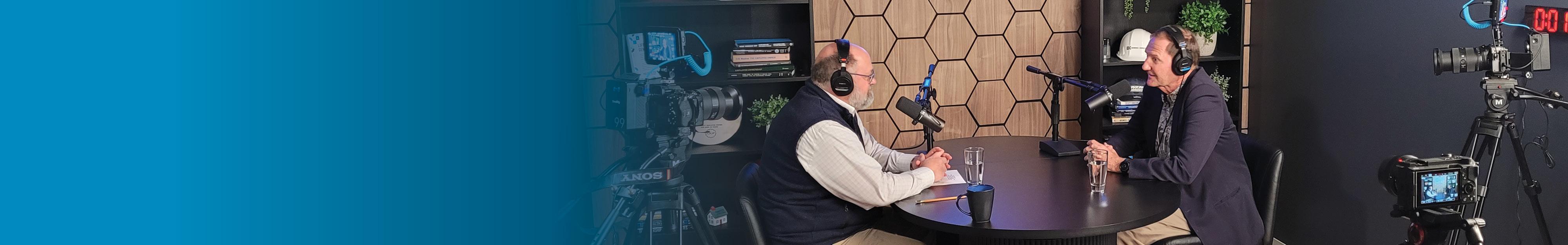 Jim Bonham sits with Brian Bowers to record an episode of The Ownership Effect