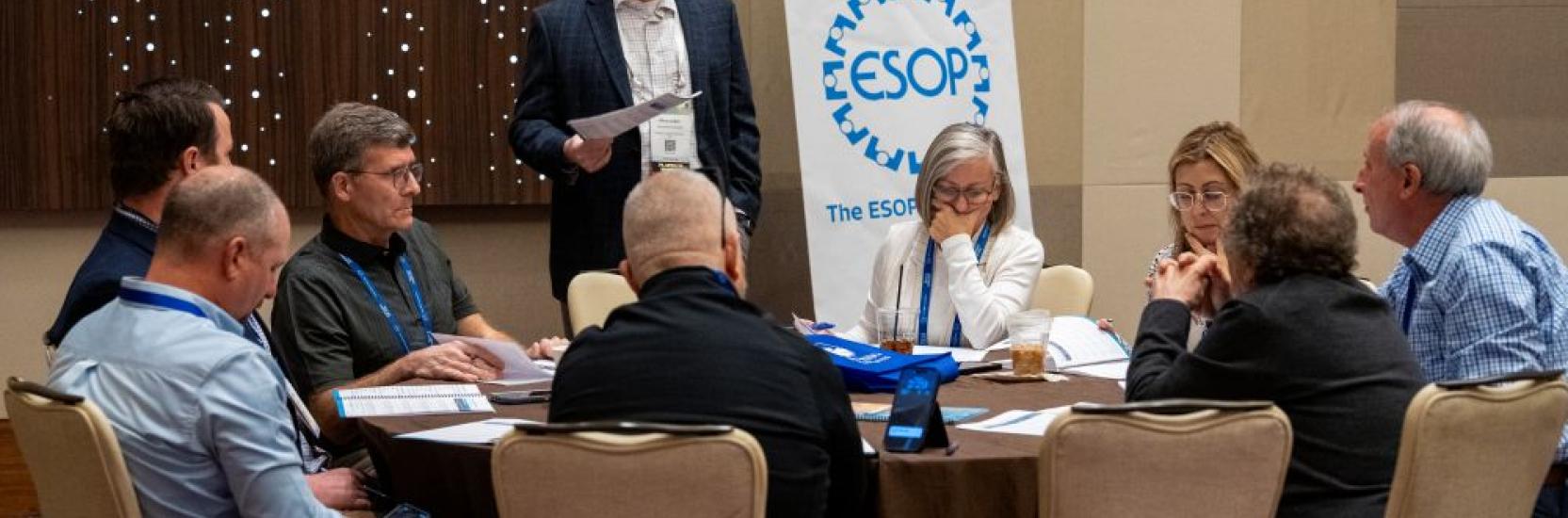 Attendees at a workshop at the Employee Owned conference in Vegas